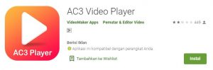Aplikasi AC3 Video Player