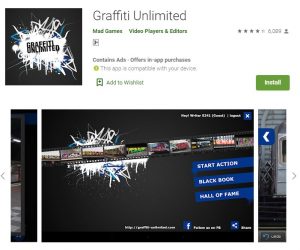 Aplikasi Graffiti Unlimited