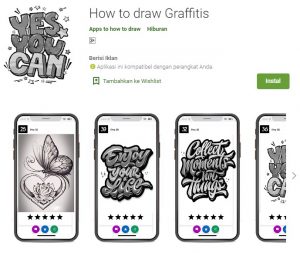 Aplikasi How to draw Graffitis