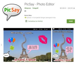 Aplikasi Picsay
