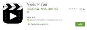 Aplikasi Video Player