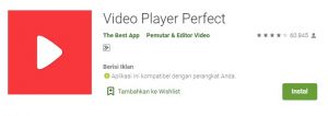 Aplikasi Video Player Perfect