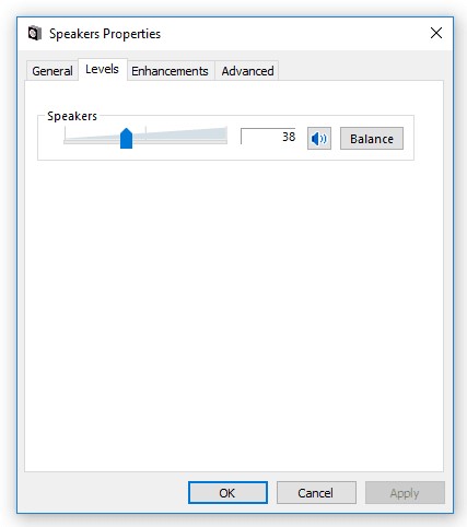 Cek Volume Speaker