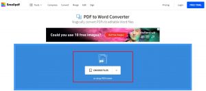 pilih file pdf to word