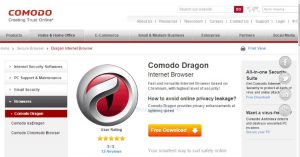 Browser PC Comodo Dragon