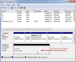 Cara mengatasi flash tidak bisa diformat