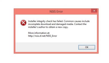 NSIS Error windows 7 8 10