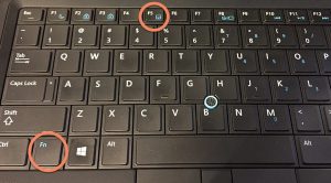 Tombol Hotkey Mengaktifkan Touchpad