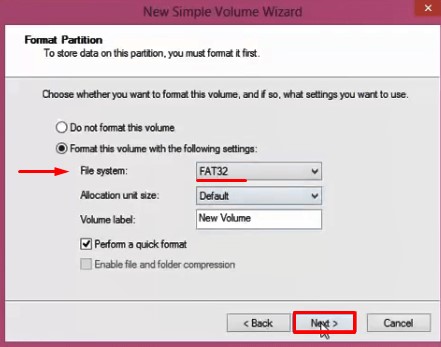 cara mengatasi Windows was unable to complete the format