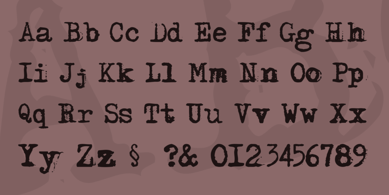 Adler font