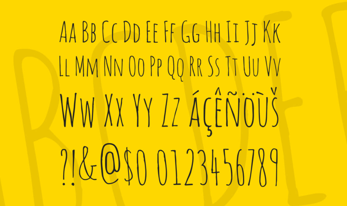 font keren