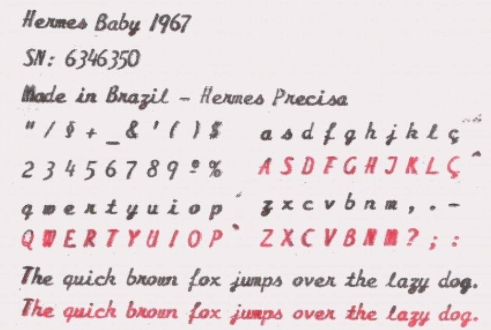 Hermes Baby font