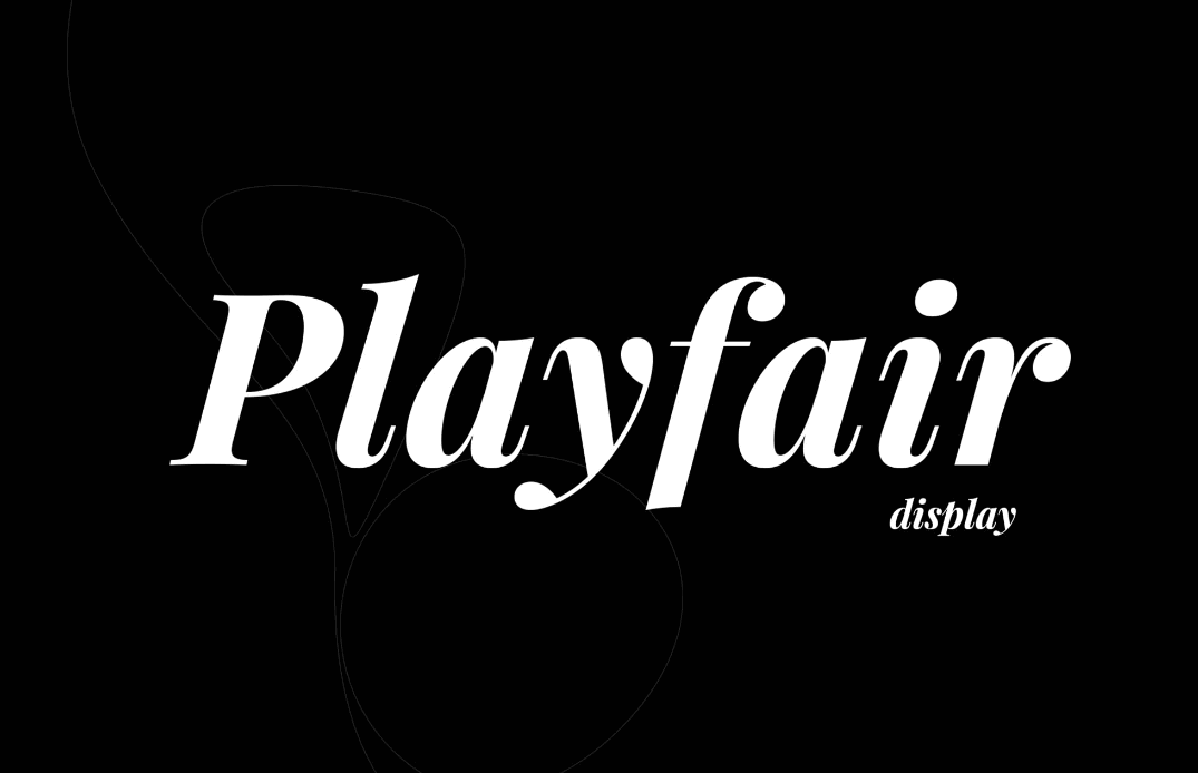 Playfair Display font